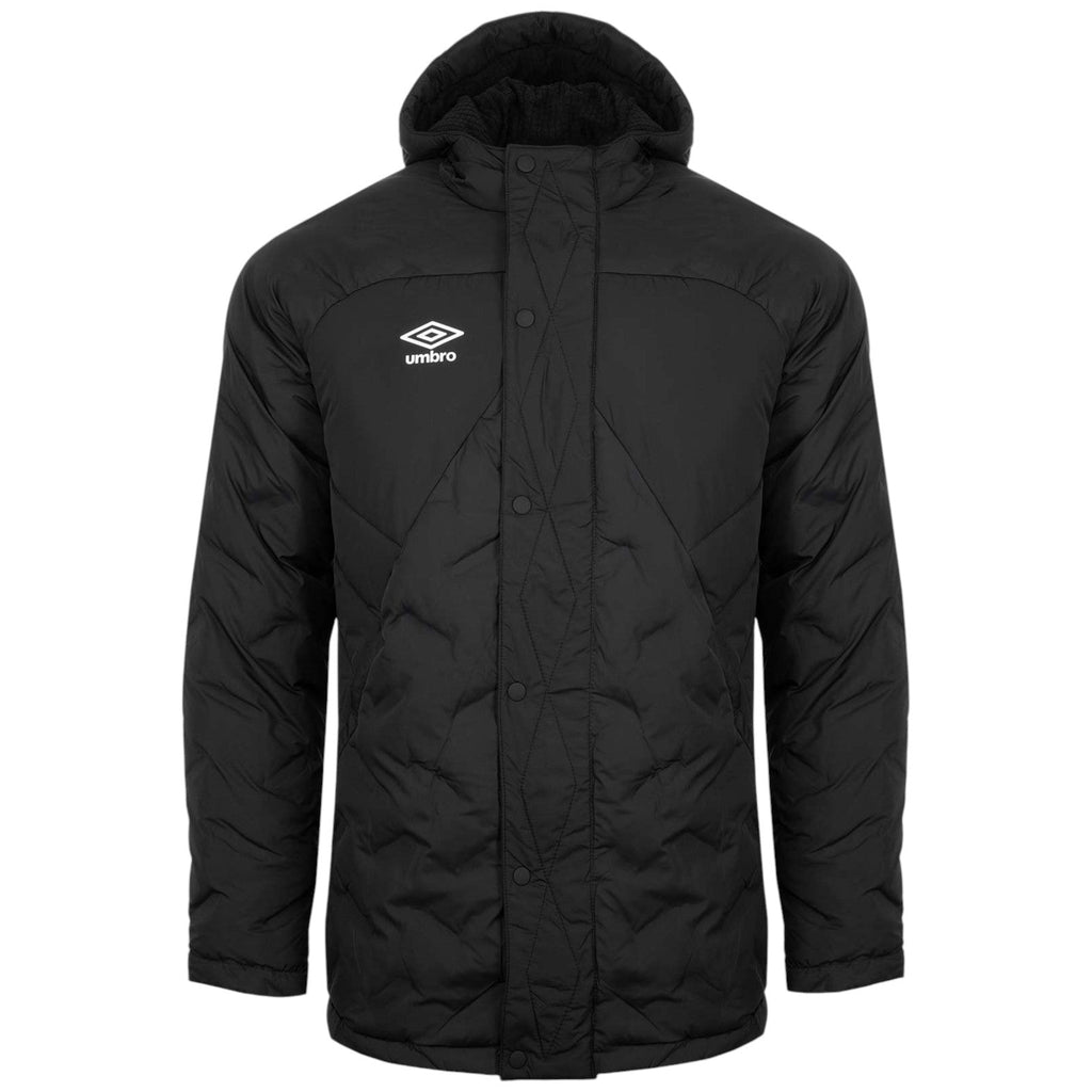 Umbro Insulated Padded Mens Full-Zip Hooded Jacket