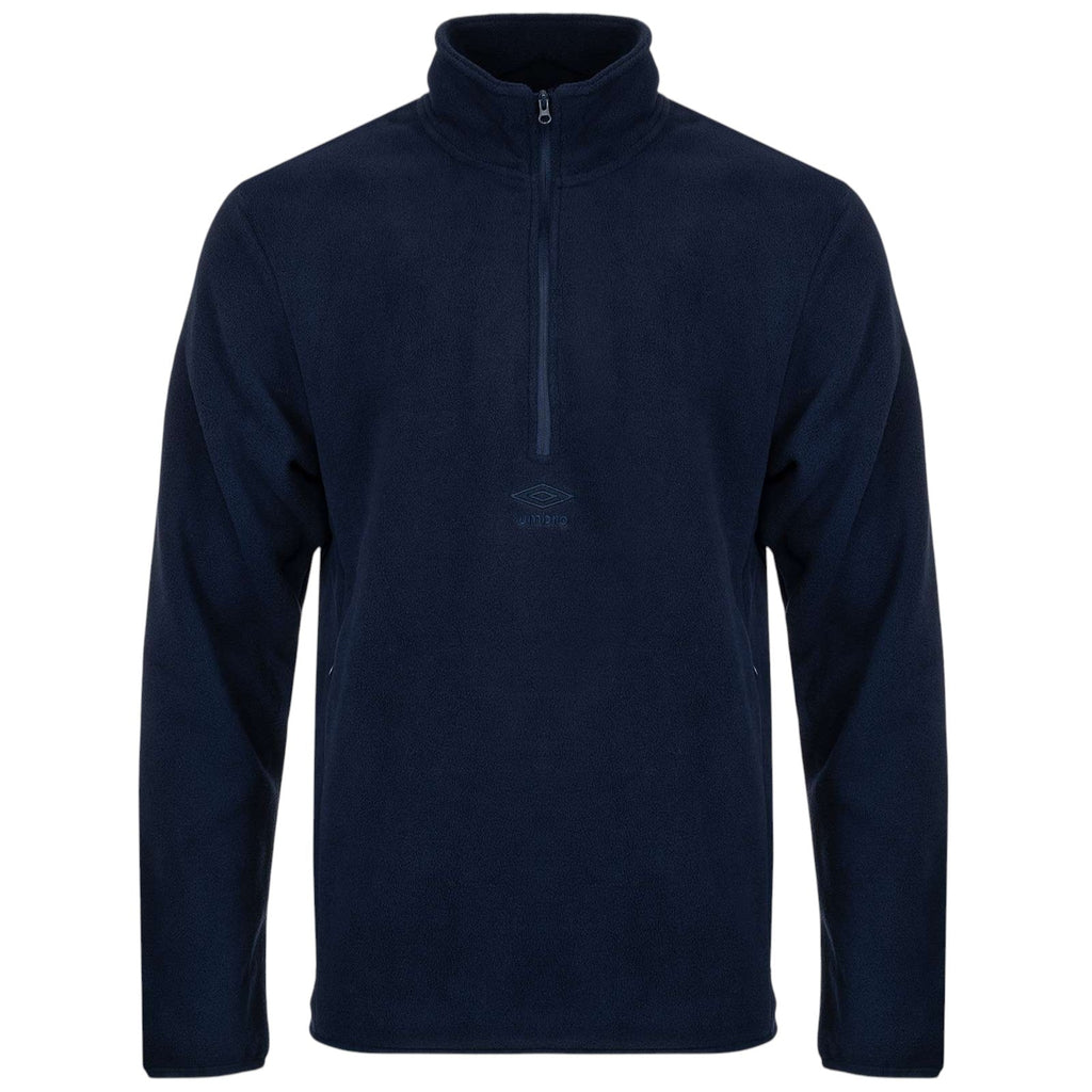 Umbro Relaxed Mens Half-Zip Polar Fleece