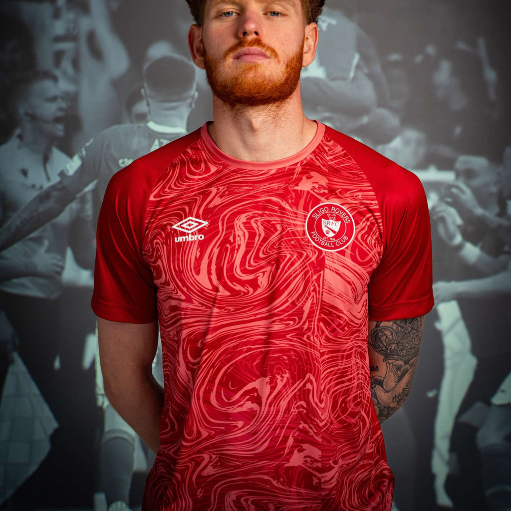 Umbro Sligo Rovers Football 2024/25 Mens Warm Up Jersey