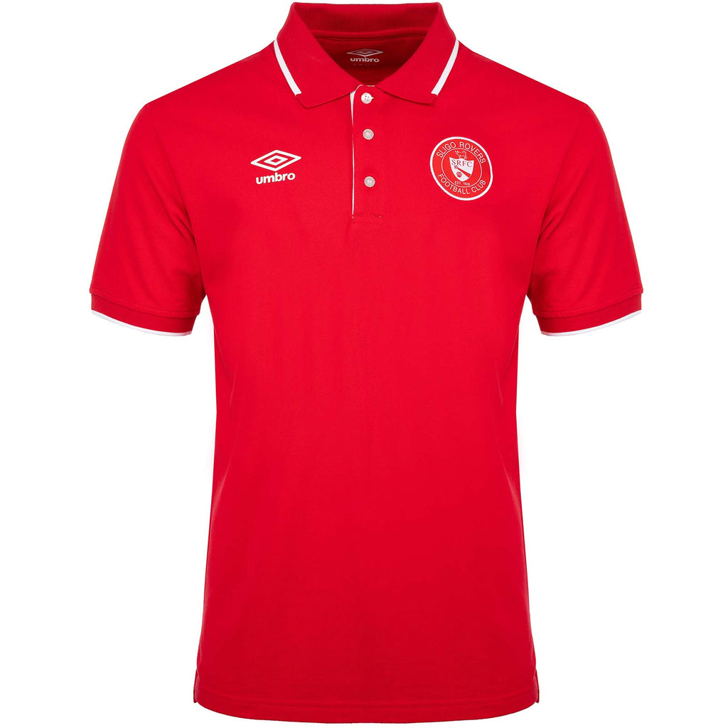 Umbro Sligo Rovers Football 2024/25 Mens Polo Shirt