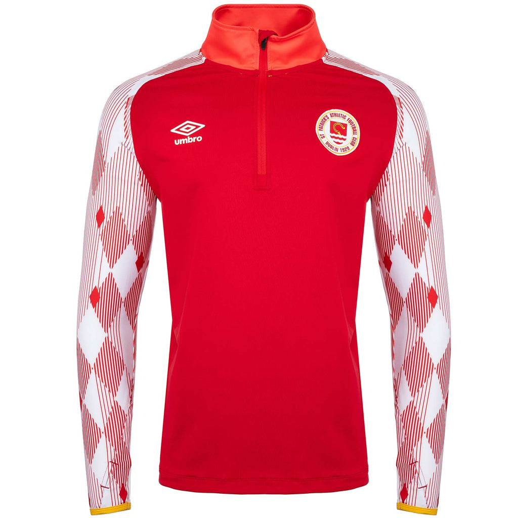 Umbro St Patricks Football Athletic 2025 Half-Zip Warm Up Top