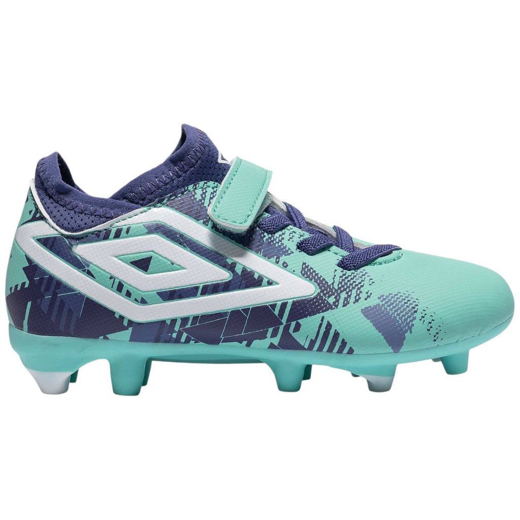 Umbro Formation III Junior Firm Ground Velcro Football Boots