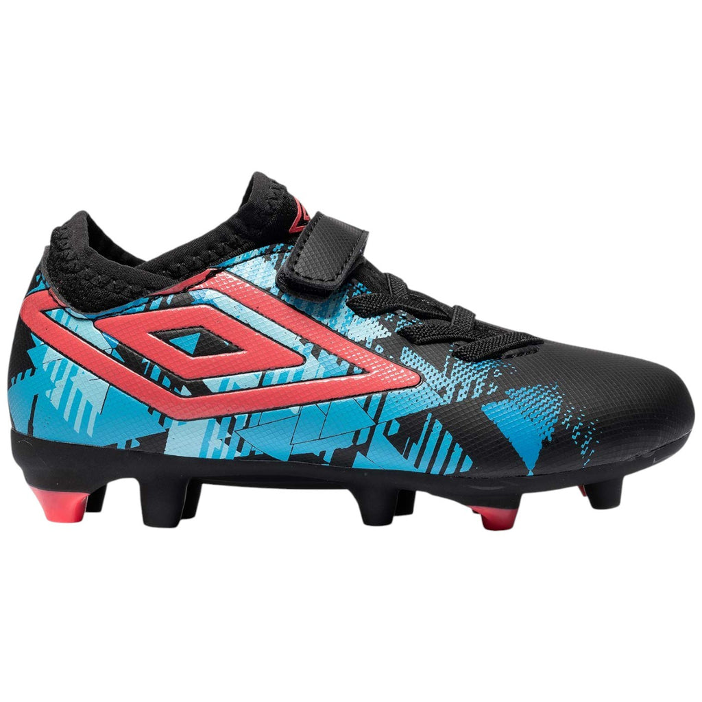 Umbro Formation III Junior Firm Ground Velcro Football Boots