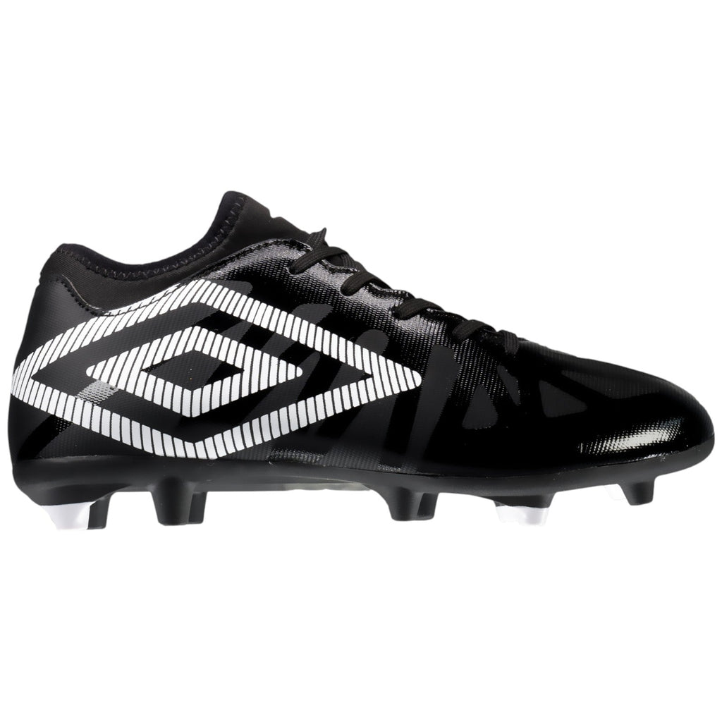 Umbro Ventura Kids Firm Ground Slip-On Laced Football Boots