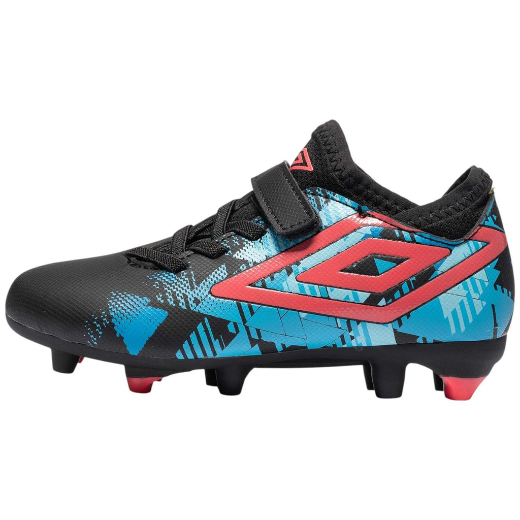 Umbro Formation III Junior Firm Ground Velcro Football Boots