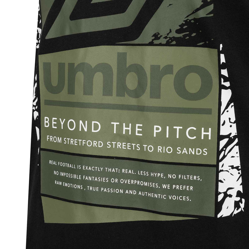 Umbro Layered Box Logo Graphic Mens Short Sleeved T-Shirt