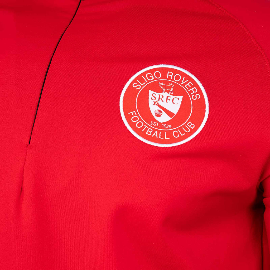 Umbro Sligo Rovers Football 2024/25 Mens Half-Zip Mid-Layer Top