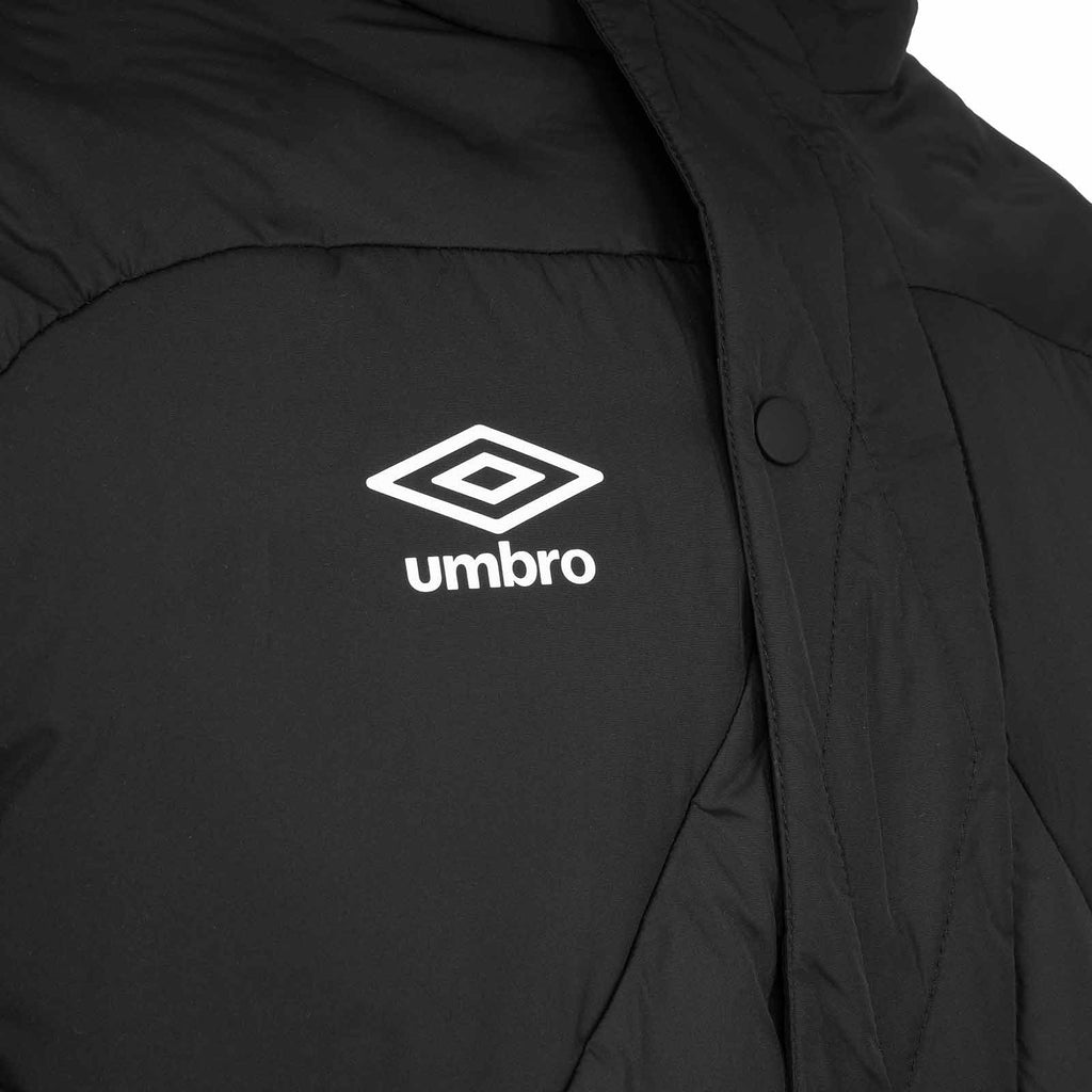 Umbro Insulated Padded Mens Full-Zip Hooded Jacket