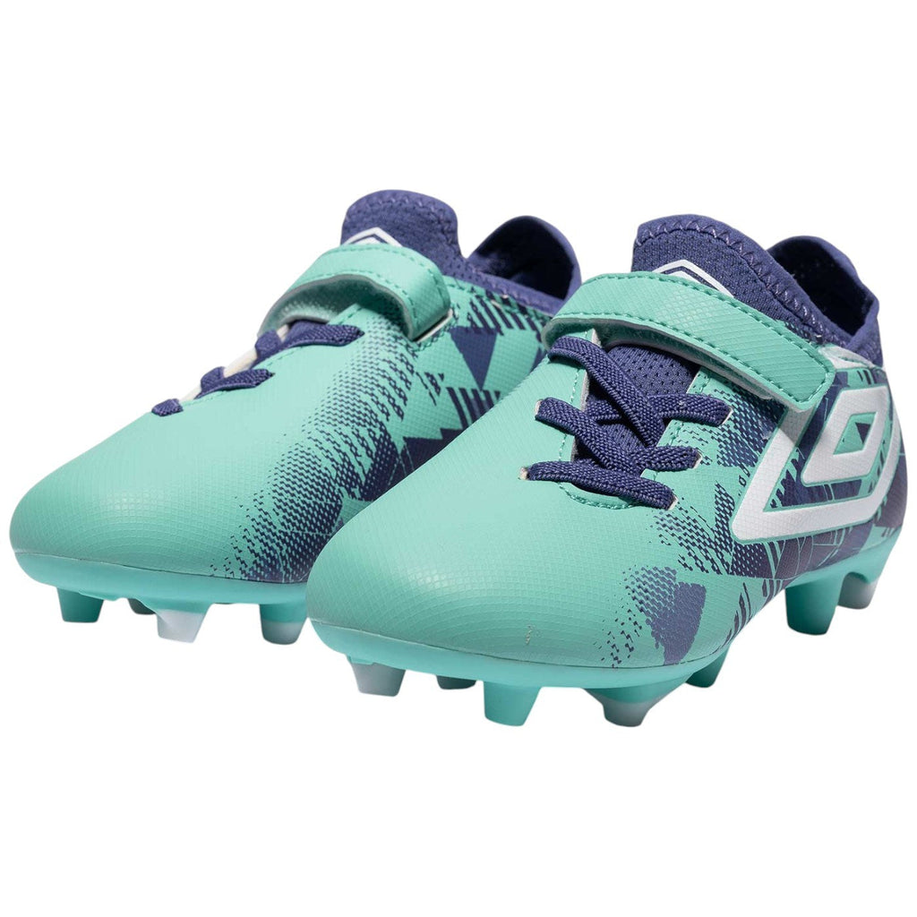 Umbro Formation III Junior Firm Ground Velcro Football Boots